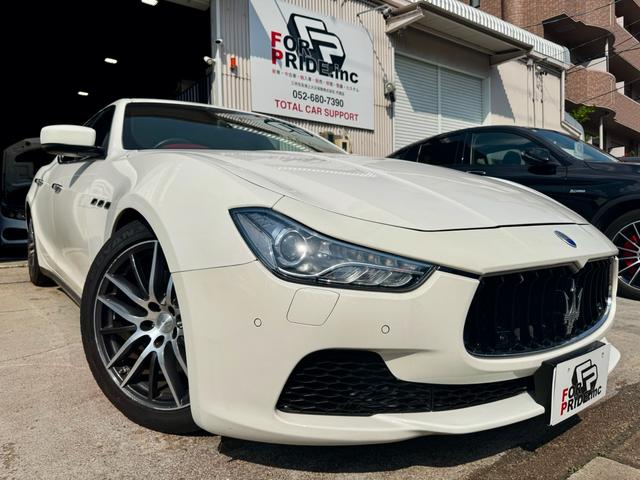 【　新着在庫　】当社ユーザー買取車のマセラティギブリが入庫しました！