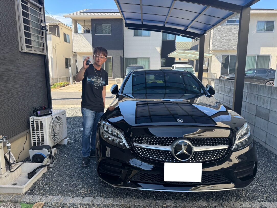 H31年式　メルセデスベンツ　Cクラス　C180　岡山県　M様　納車おめでとうございます☆