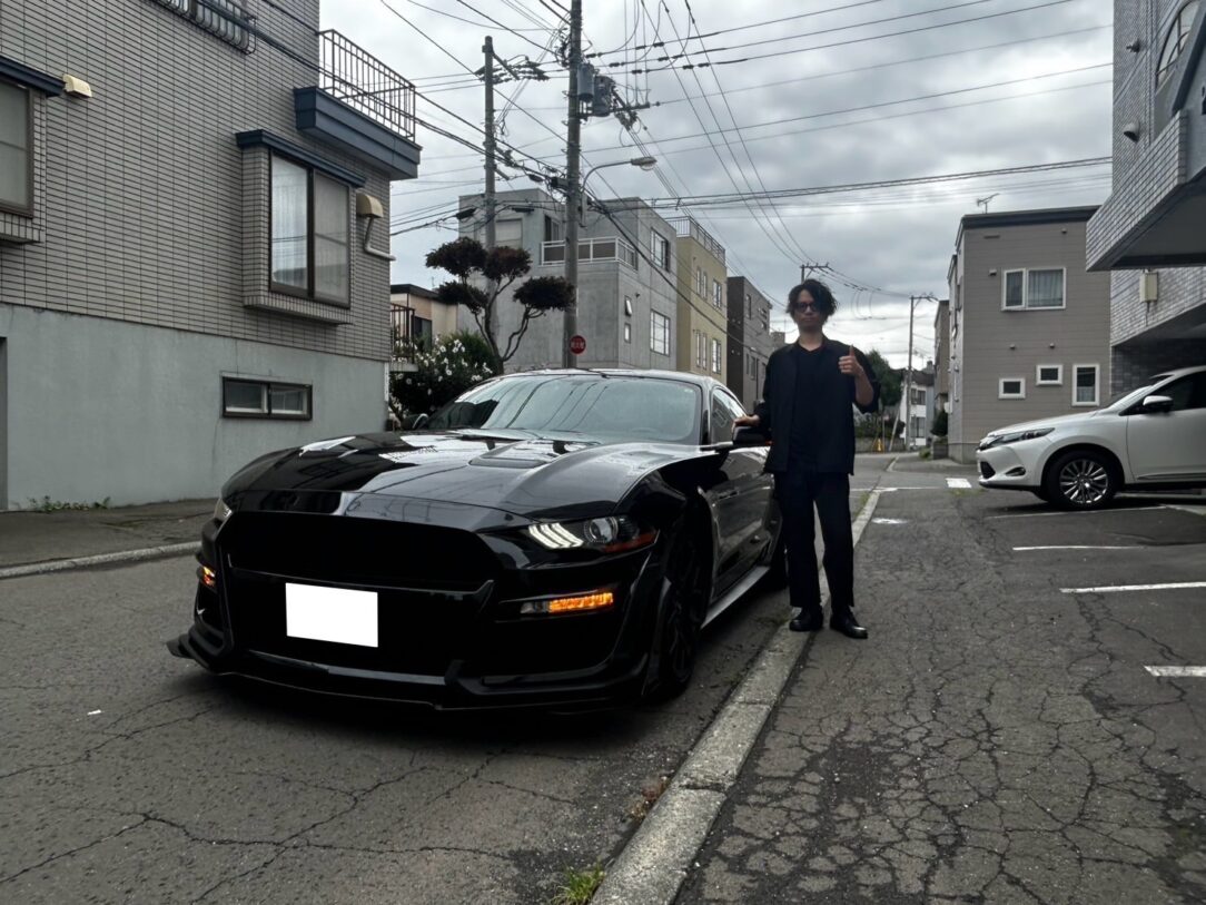 H30年式　マスタングエコブースト　H様（北海道）納車おめでとうございます☆