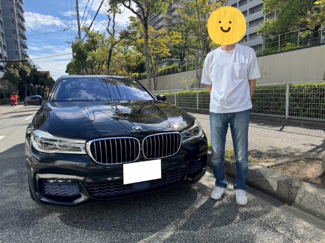 H28年式　BMW　７４０ｉ　Ｍスポーツ　兵庫県　H様　納車おめでとうございます☆