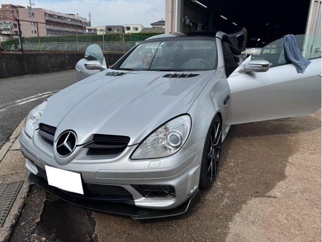 【　Goo‐pit　】R171 メルセデス・ベンツ　ＳＬＫ　バリオルーフ修理　シリンダー＆ポンプ交換