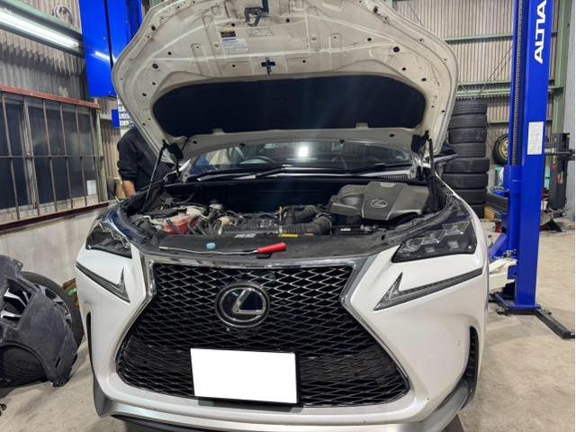 【　Goo-pit　】H28年　レクサス　ＮＸ200ｔ　ウォーターポンプ交換