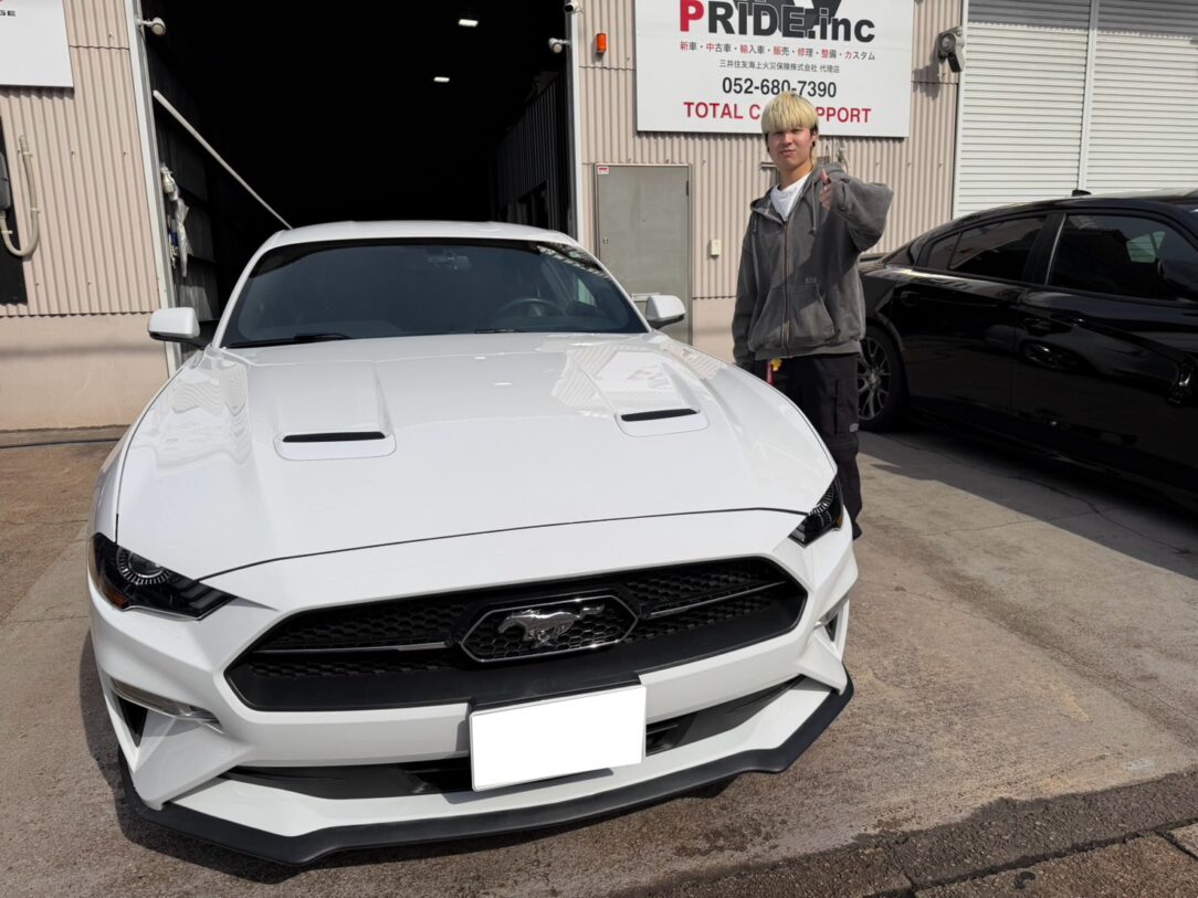 R2年式　マスタングエコブースト後期　滋賀県　T様　納車おめでとうございます☆
