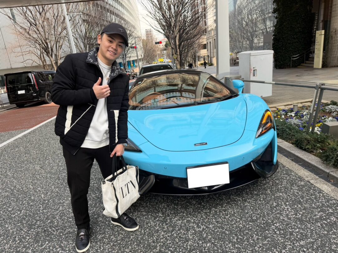 H31年式　マクラーレン　570S　スパイダー　T様（東京都）おめでとうございます☆