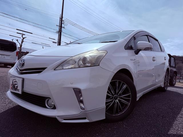 【　新着在庫　】ユーザー下取り車のプリウスαが入荷です♪