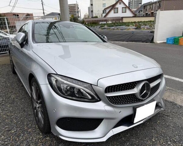 【　Goo-pit　】H２８年　メルセデス・ベンツ　W205　前期　Ｃクーペ　サンルーフ＆サンシェード交換修理　レール交換