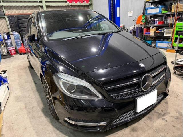 【　Goo-pit　】メルセデス・ベンツ　Ｂクラス　W246　サーモスタット交換＆ecuアップデート　チェックランプ点灯