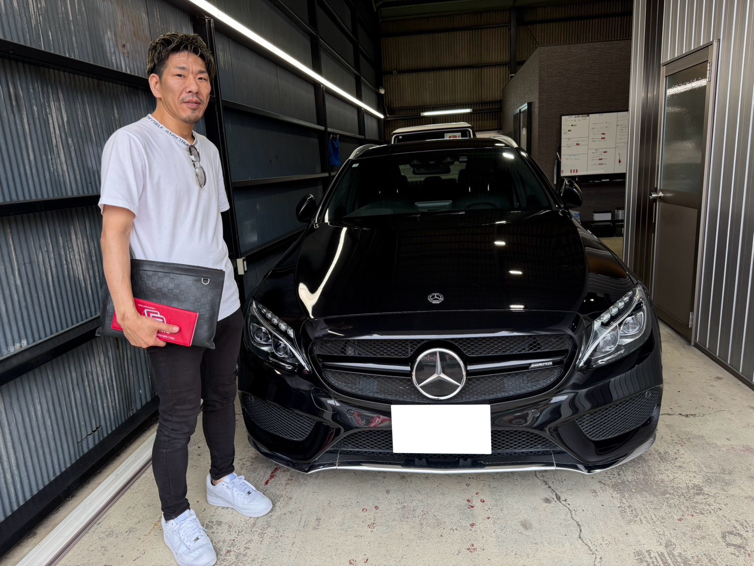 H29年式　メルセデスベンツ　C220dワゴン スポーツ 　K様（神奈川県）おめでとうございます！！｜ベンツ・輸入車・国産車の新車・中古車販売・買取・カスタム｜FOR PRIDE.inc