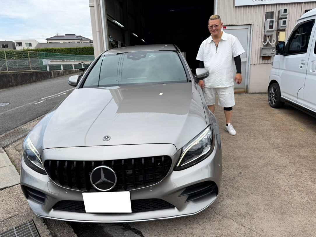 H30年式　メルセデス・ベンツ　Ｃ２００アバンギャルド　ＡＭＧライン　T様　納車おめでとうございます☆（京都府）