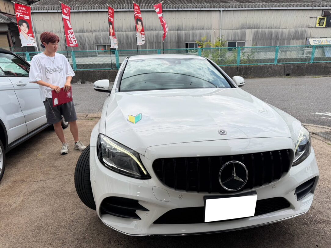 R2年式　メルセデスベンツ　C200ローレウスエディション　K様（愛知県）納車おめでとうございます☆