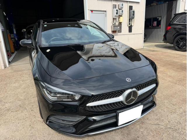 【　作業実績　】R2年　メルセデス・ベンツ　ＣＬＡクラス　CLA220ｄ　サンシェード交換
