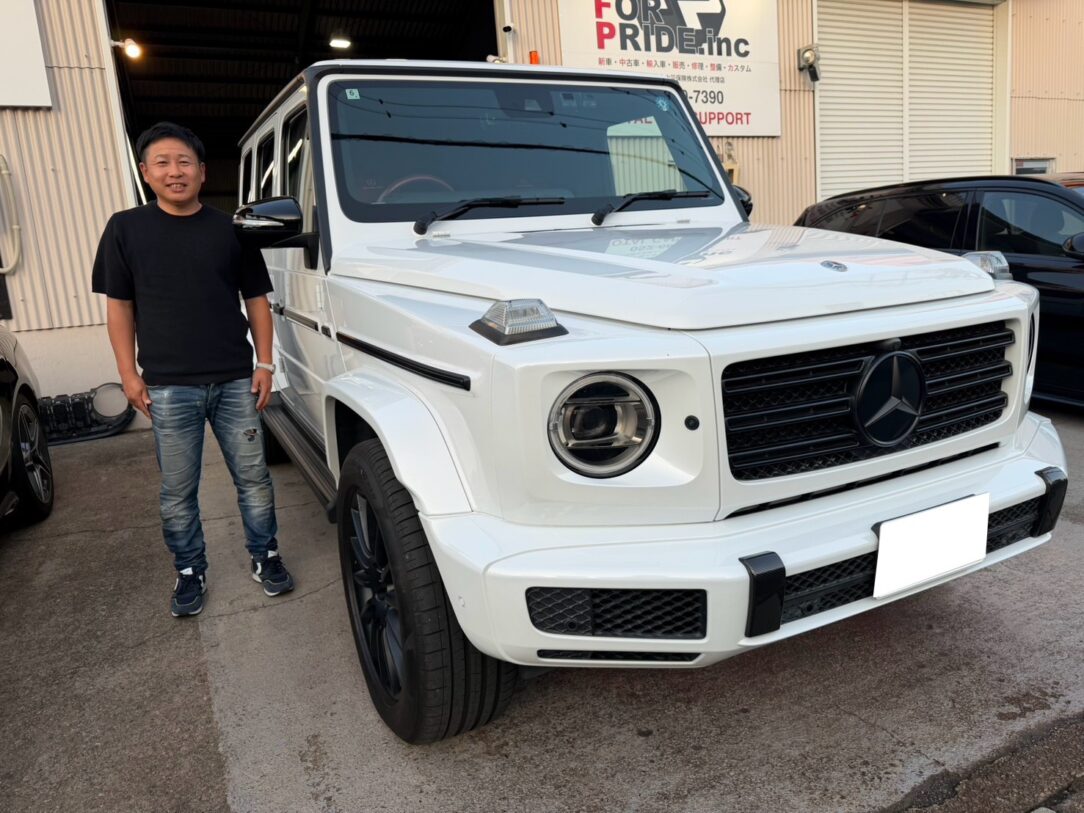 メルセデスベンツ　G400ｄ　I様　納車おめでとうございます☆