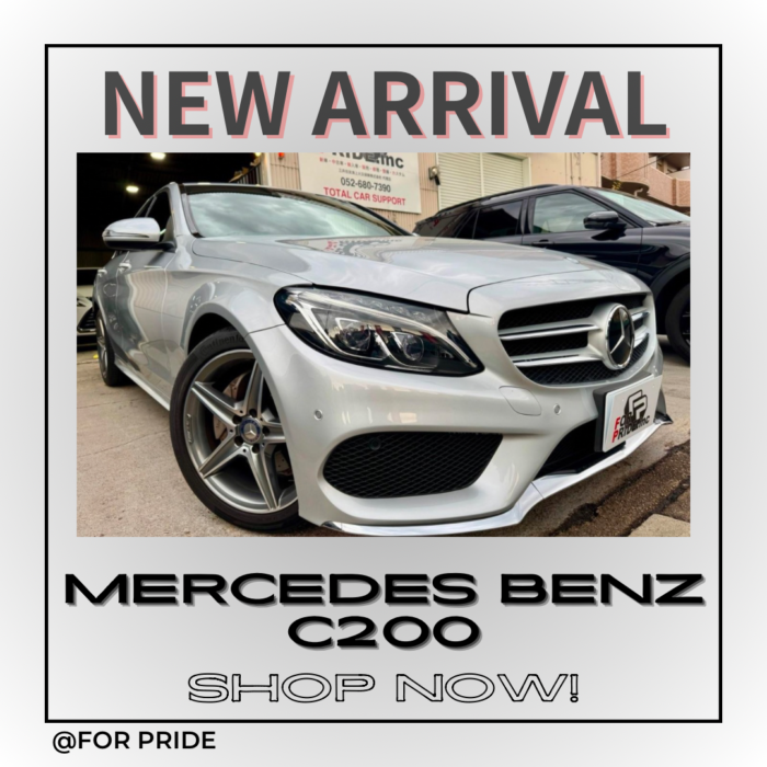 【新着在庫】Ｍ・ベンツ Ｃ２００アバンギャルド　ＡＭＧラインの入荷!!