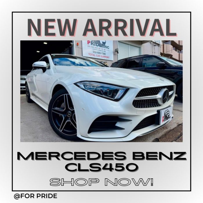 【新着在庫】Ｍ・ベンツ CLS450 4マチックスポーツの入荷!!